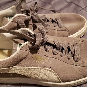 Suede puma shoes